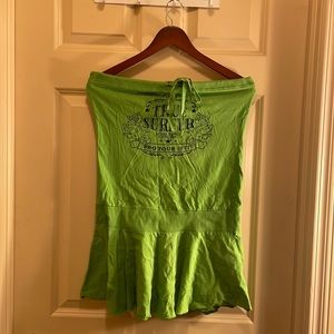 ♣️Long funky beach top